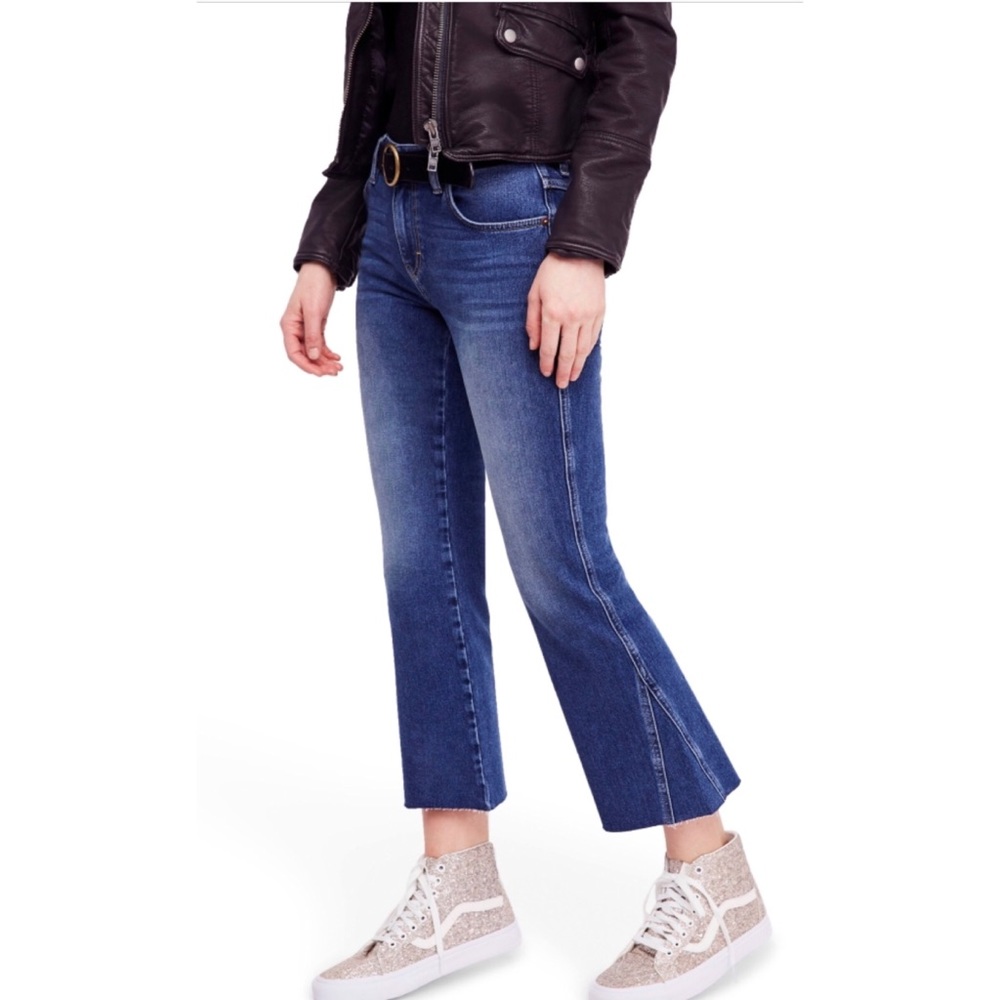 NWT | FREE PEOPLE | Cropped Flare Jean  | Size 24